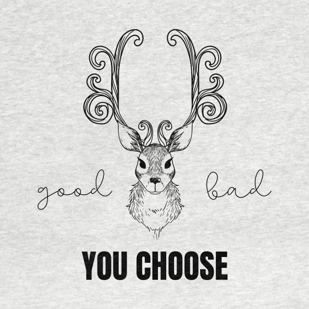 Hopeful Reindeer Good or Bad? You Choose Christmas Gifts Christmas Anticipation Christmas List Santa Claus by nathalieaynie